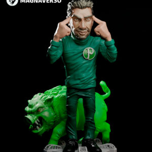 Professor Abel dando instruções