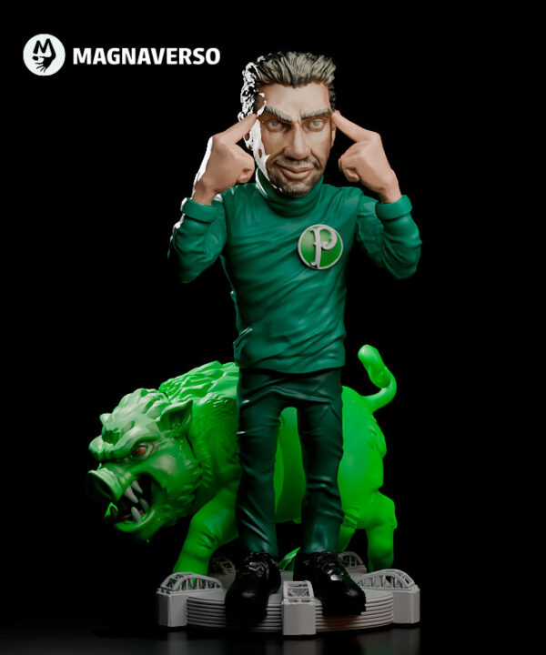 Professor Abel dando instruções